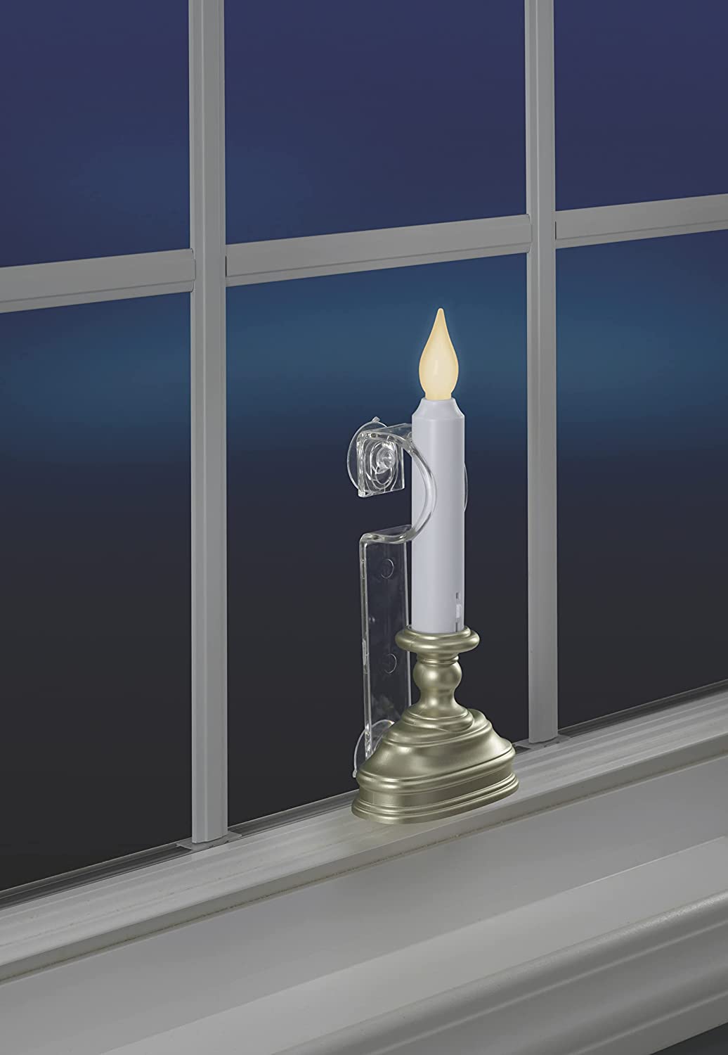 Window candle store suction cups